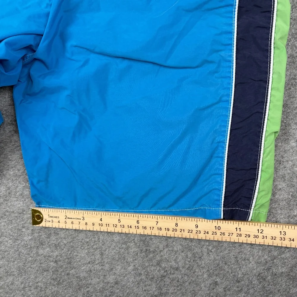 Polo Sport Swim Trunks Mens 34 Blue Vintage Ralph Lauren Colorblock Board Shorts